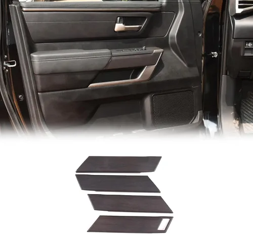 Miniatura 8 de Tira de decoración de panel de puerta interior de automóvil ABS para Toyota Tundra 2022 Protección de la puerta del automóvil, accesorios de moldura