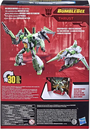 Miniatura 10 de Transformers Toys Studio Series 76 Voyager Class Bumblebee Thrust Figura de Acción - A partir de 8 años, 6.5 pulgadas