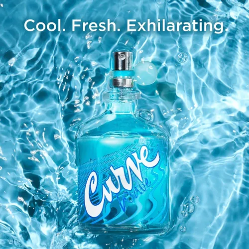 Miniatura 3 de Curve Spray de fragancia de colonia para hombre, aroma fresco casual de día o noche, onda, 4.2 onzas líquidas y fragancia de colonia para hombre