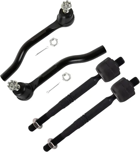 Miniatura 163 de TRQ Juego de barras de acoplamiento delanteras interiores y exteriores de 4 piezas compatible con Jeep Cherokee 1991-2001 y Comanche 91-92