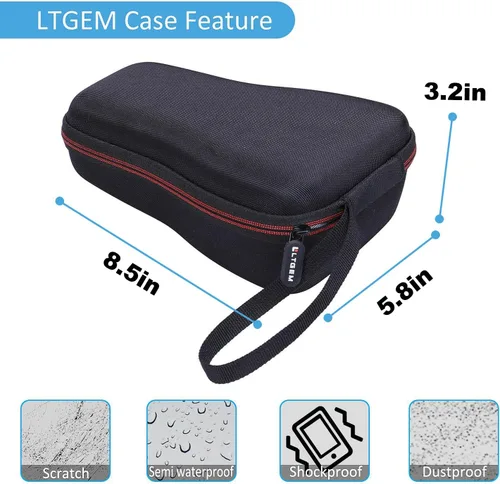 Miniatura 5 de LTGEM - Funda compatible con Brother P-Touch PTH110/PTH110BP/P-Touch PTH111 Pro/PTE110/PT-H100 etiquetadora, bolsa de almacenamiento de viaje