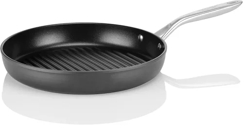 Miniatura 4 de TECHEF - Onyx Collection, sartén de 12 pulgadas para estufa, sartén antiadherente para cocina de interior, sin PFOA, aluminio resistente, fabricado