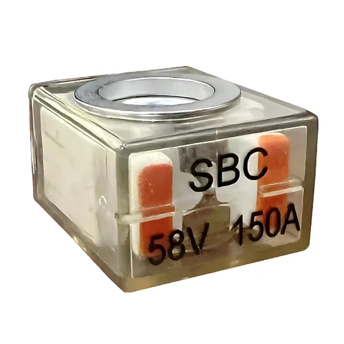 Miniatura 11 de Bloque de fusibles de terminal doble South Bend Components con clasificación marina (MRBF), 300A máx., 58V CC máx., IP 66, protegido contra