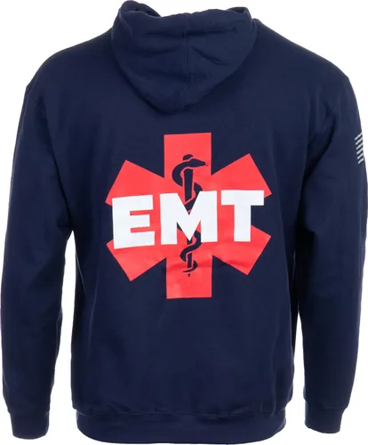 Miniatura 2 de Ann Arbor T-shirt Co. EMT AEMT Star Life Medical Paramedic Ambulance Emergency for Men Women Hooded Sweatshirt Hoody