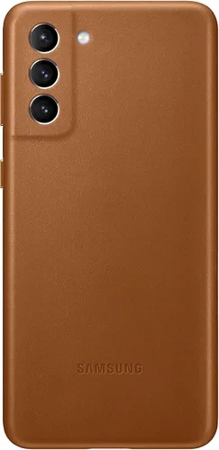 Miniatura 5 de Samsung Funda para Galaxy S21, contraportada de cuero - Negro (versión de EE. UU.)
