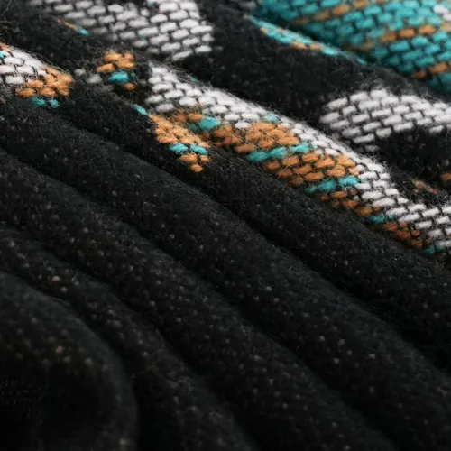 Miniatura 6 de Uyuni Poncho con volantes estilo chal bohemio para mujer, holgado, vintage