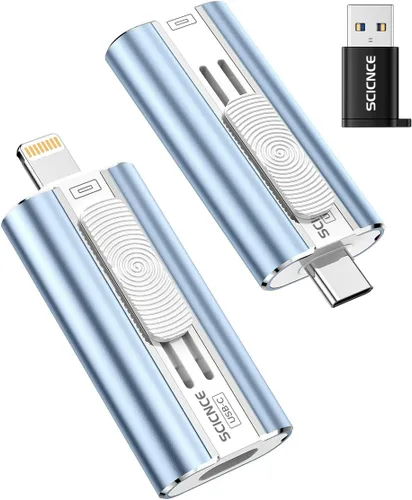 Miniatura 11 de Unidad flash de 256 GB diseñada para teléfono, memoria externa USB de almacenamiento para fotos y videos, Plug and Play, no requiere aplicación
