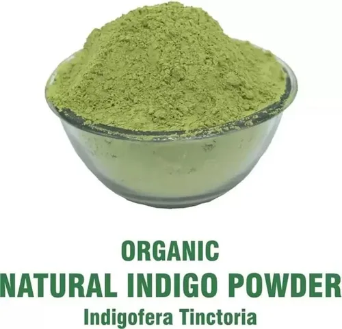 Miniatura 2 de Indigo Powder for Hair Indigofera Tinctoria Natural Tinte negro orgánico para el cabello Cultivado naturalmente con henna Cuidado