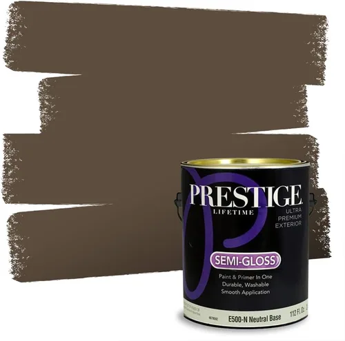 Miniatura 238 de Prestige Paints - 2 en 1, pintura base y pintura de exterior, P500-N-SW7020 SW6991-PCM