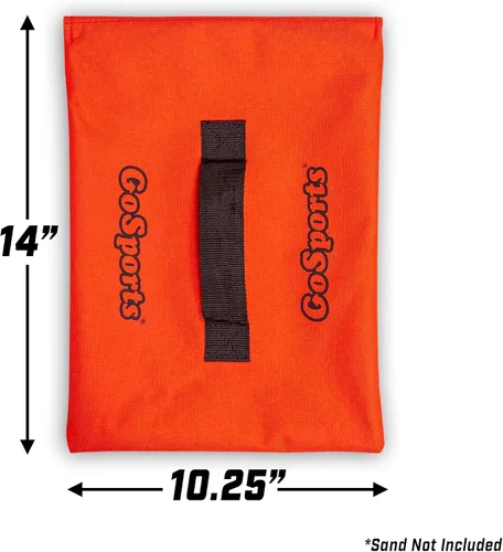 Miniatura 4 de GoSports Sports Net - Juego de 4 anclajes con peso para redes de béisbol, porterías de fútbol, redes de golf, redes de fútbol, redes de hockey y más