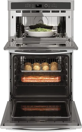 Miniatura 5 de GE PK7800SKSS horno de pared de combinación eléctrica, negro sólido