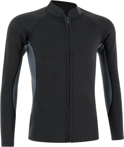 Traje de neopreno de 0.079 pulgadas (0.079 in), chaqueta térmica de manga larga, traje de buceo para hombres y mujeres, buceo, surf, natación en