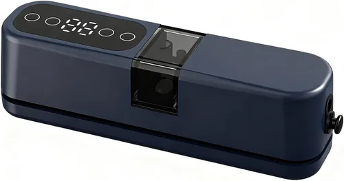 Miniatura 8 de Máquina selladora al vacío compacta, sistema automático inteligente de conservación de alimentos para carne, queso y preparación de comidas (beige)