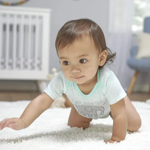 Miniatura 8 de Gerber - Conjunto de 5 mamelucos para niña bebé