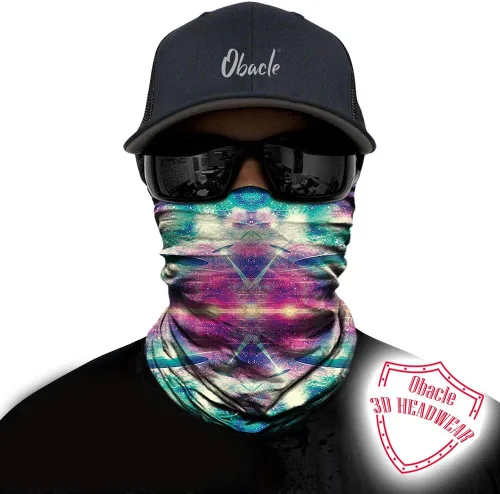 Miniatura 2 de Obacle Seamless Bandana Rave Face Mask Women Men for Dust Wind Sun Protection