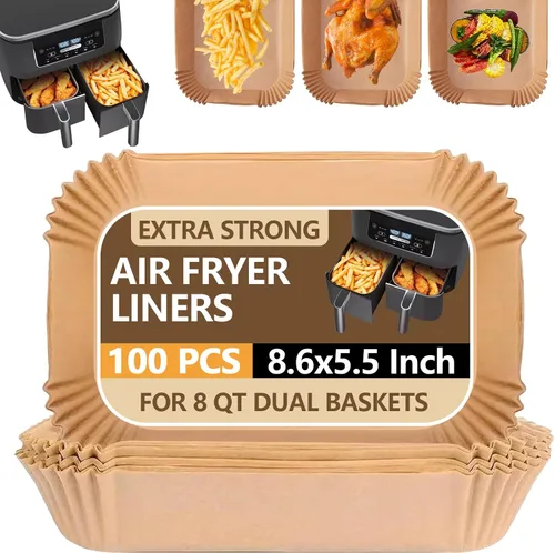 Miniatura 16 de UBeeize Forros para Molde de Pan de 2 lb, 100 PCS Forros para Molde de Pan para Hornear Pan 9x5, Forros Antiadherentes para Molde de Pan, Papel