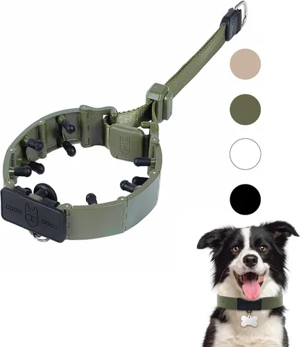 Miniatura 15 de SVD.PET Collar de punta para perro para entrenamiento sin tirones, hebilla de liberación rápida ajustable para perros pequeños, medianos y grandes