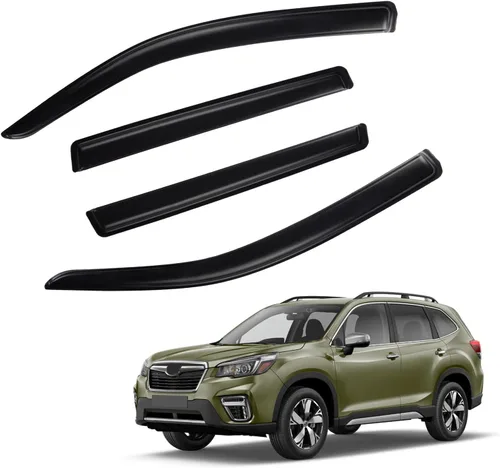 Miniatura 76 de Protectores de lluvia compatibles con modelos Trailblazer/GMC Envoy 2002-2009 para 5 pasajeros, visera de ventana lateral, deflector de viento