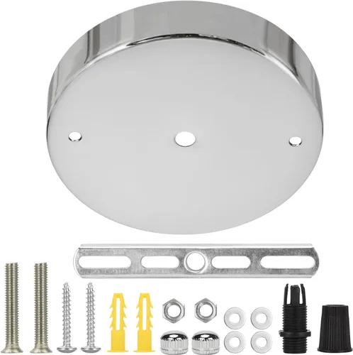Miniatura 12 de Sangle Sopffy Pendant Light Canopy Kit, 5 1/8 Inches Ceiling Lighting Canopy Kit with All Mounting Hardware Modern Chandelier Ceiling Plate Cover