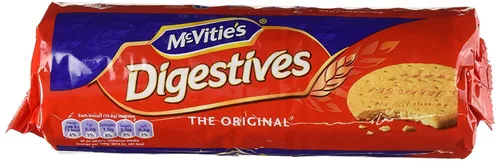 Miniatura 3 de Mcvitie's Digestives - Galletas de trigo crujientes (paquete de 4) Las favoritas de Inglaterra. Lo mejor de galletas británicas empaquetadas por