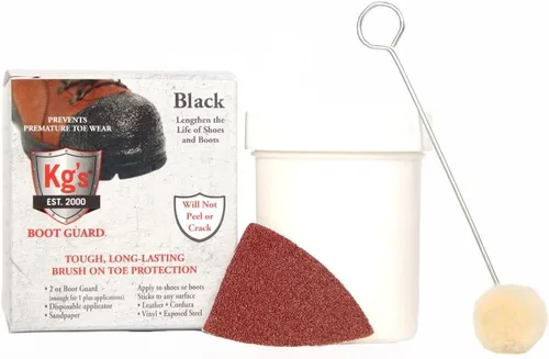 Miniatura 2 de Kg's Protector de Botas Guard de Aplicación con Brocha en la Puntera – Líquido de Aplicación con Brocha para Protección de Seguridad Resistente