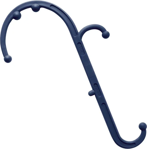 Miniatura 8 de LiBa Masajeador de espalda y cuello, herramientas de masaje de punto de activación para aliviar el dolor y terapia de gancho de masaje manual, C.