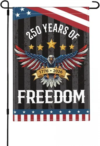 Miniatura 9 de Bandera de Estados Unidos de 250 años – 3 x 5 pies, banderas de 250 aniversario de Estados Unidos 1776-2026 – Bandera de Estados Unidos con ojales