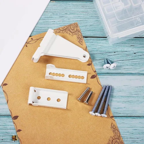 Miniatura 5 de Soporte para cierrapuertas Storm compatible con Andersen, kit de piezas de repuesto para cierrapuertas duradero con Emco/Larson/Pella, protegiendo
