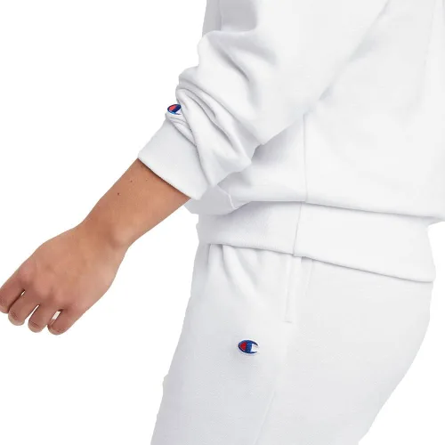 Miniatura 5 de Champion Powerblend Boyfriend - Pantalones deportivos para mujer, pantalones deportivos de forro polar de gran tamaño, pantalones deportivos