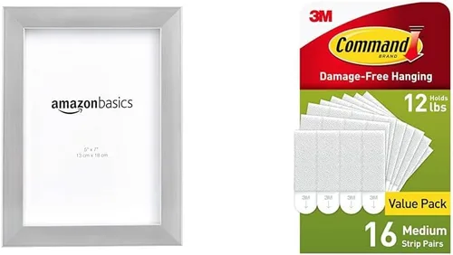 Miniatura 11 de Amazon Basics Marco rectangular para fotos, 5 x 7 pulgadas, paquete de 2, color negro