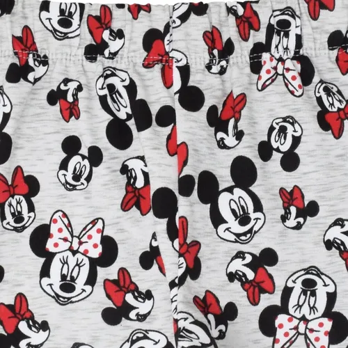 Miniatura 5 de Disney Moana Princess Frozen Ariel Minnie Mouse - Camiseta sin mangas y pantalones cortos de rizo francés para bebés a niños pequeños