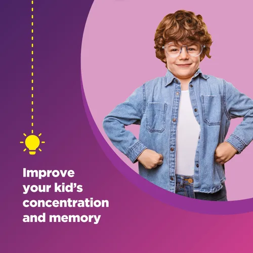 Miniatura 2 de Gomitas de hierro para niños con vitamina C – Suplementos de hierro constructor de sangre para niños con suave para una inmunidad más fuerte y apoyo