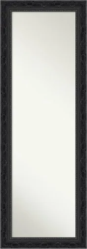 Miniatura 20 de Amanti Art Espejo negro de longitud completa para puerta, 53 x 19 pulgadas, espejo de pared alto negro abadía de longitud completa, montado
