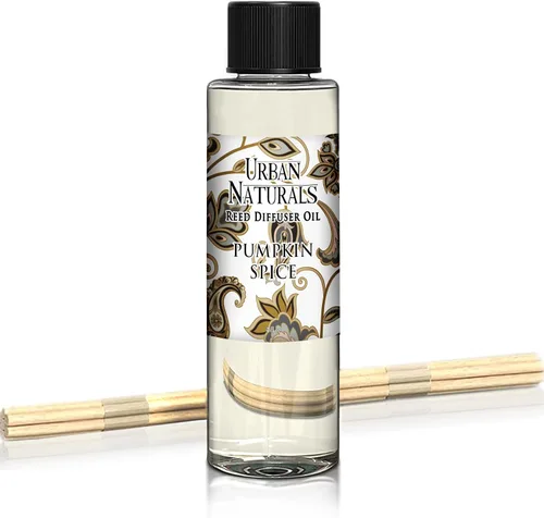 Miniatura 63 de Urban Naturals Recambio de aceite difusor de varillas ámbar y lavanda, lavanda relajante, ámbar cálido, aroma calmante para habitación, 4 onzas +