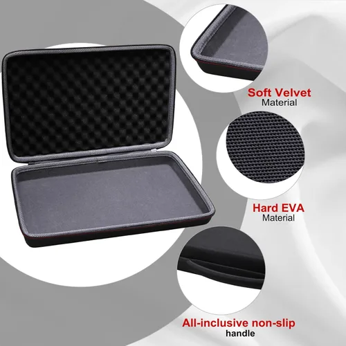 Miniatura 4 de Funda LTGEM para mezclador de DJ Numark Party Mix II o Hercules DJControl Mix Ultra, Negro (Solo la funda)