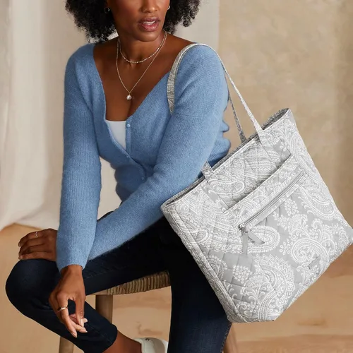 Miniatura 3 de Vera Bradley Bolso tote Vera de sarga de rendimiento para mujer