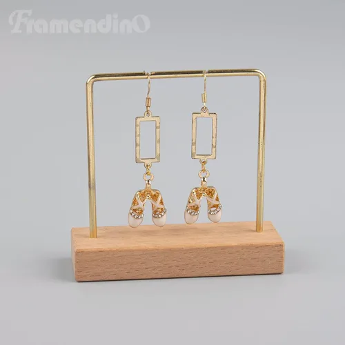 Miniatura 9 de Framendino, Esmalte Ballet Girl Charm Ballet Shoes Colgante Ballet Girl Colgante Ballet Girl Colgante para collar, aretes, pulsera, joyería artesanal