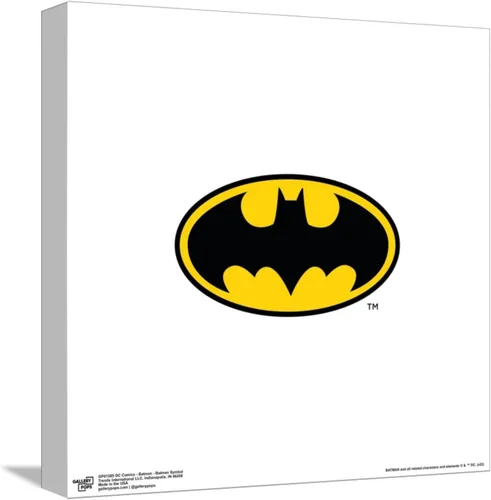 Miniatura 10 de Trends International Gallery Pops DC Comics Batman - Póster de pared con símbolo de Batman, 12 x 12 pulgadas, versión enmarcada en negro