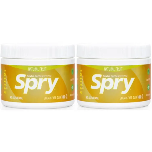 Miniatura 34 de Chicle Spry de xilitol, sabor natural, 100