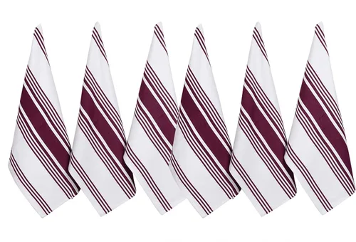 Miniatura 4 de Urban Villa Toallas de cocina 100% algodón para cocina (juego de 6) paños de cocina de 20 x 30 pulgadas, altamente absorbentes, juego de ropa de 021