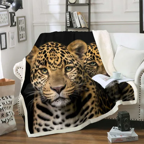 Miniatura 14 de Erosebridal Manta de vellón con diseño de caballo para niñas, niños y parejas, 40 x 50 pulgadas, diseño de animales salvajes, acuarela, 3D