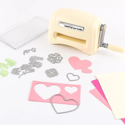 Máquinas de troquelado para manualidades, máquina de grabado de troquelado de bricolaje, tarjetas de papel, manualidades, álbumes de recortes,