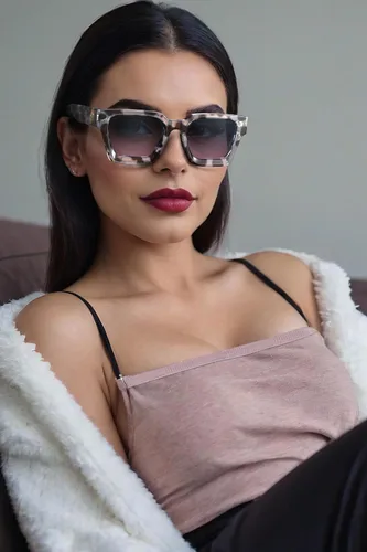 Miniatura 23 de VISOONE Moda 100% UV400 Protección Rectángulo TR90 Y2K Gafas de sol Accesorios para Mujeres Hombres RIVER, Carne de suelo/Gris Rosa