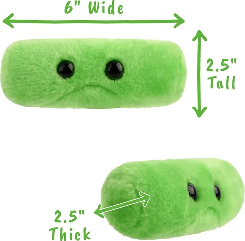 Miniatura 5 de GIANT MICROBES Peluche de tuberculosis, regalo de microbiología, regalos médicos divertidos, regalos médicos, felpa de bacterias, juguete de peluche