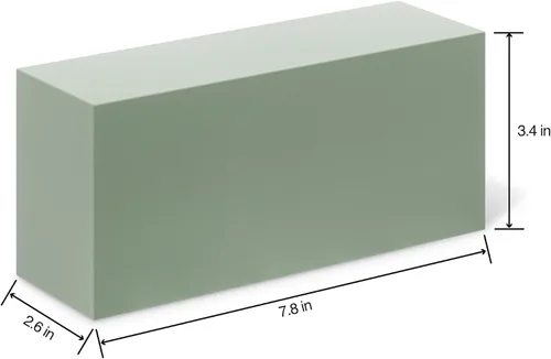 Miniatura 4 de FloraCraft bloques de espuma seca, 2.625 por 3.5 por 7.875 pulgadas, verde, paquete de 6.