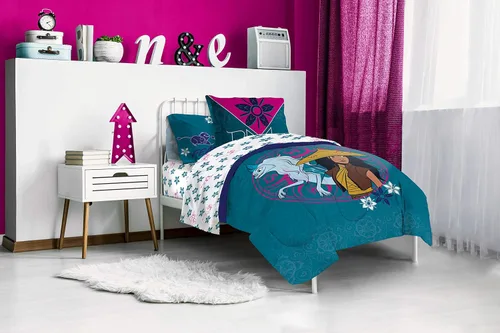 Miniatura 7 de Jay Franco - Juego de ropa de cama Verde azulado - Raya