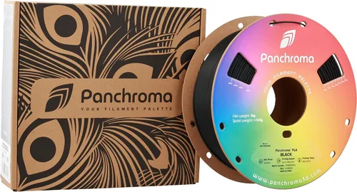 Miniatura 8 de Polymaker Panchroma Filamento de impresora 3D PLA negro, 0.069 in, carrete de 2.2 libras, fácil de imprimir, impresión de alta velocidad, sin