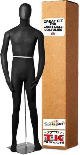 Miniatura 9 de Maniquí femenino, flexible y flexible de tamaño completo, suave, beige, por TK Products, ideal para disfraces