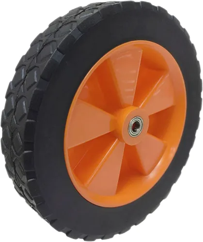 Miniatura 6 de predolo Rodamiento doble plegable de la rueda del reemplazo del carro de 7" para la carretilla del carro de la mano
