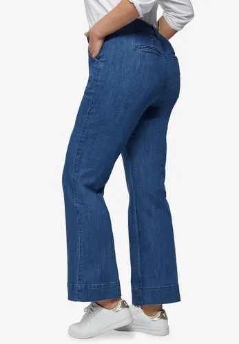 Miniatura 3 de Ellos Jeans de pierna ancha y cintura alta para mujer